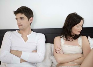 couple arguing in bed 300x218 4 Ways to Stop Arguments In Your Relationship