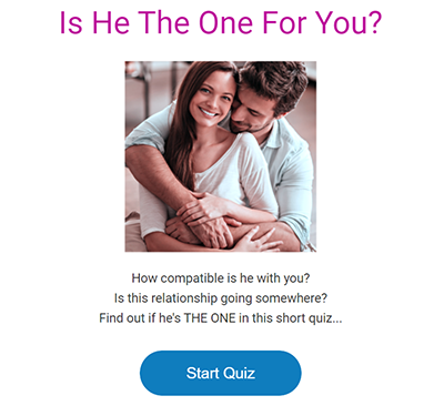 ishetheone sml Pick a Love Quiz